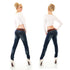 Red Seventy Dark Blue Skinny Jeans - WT195